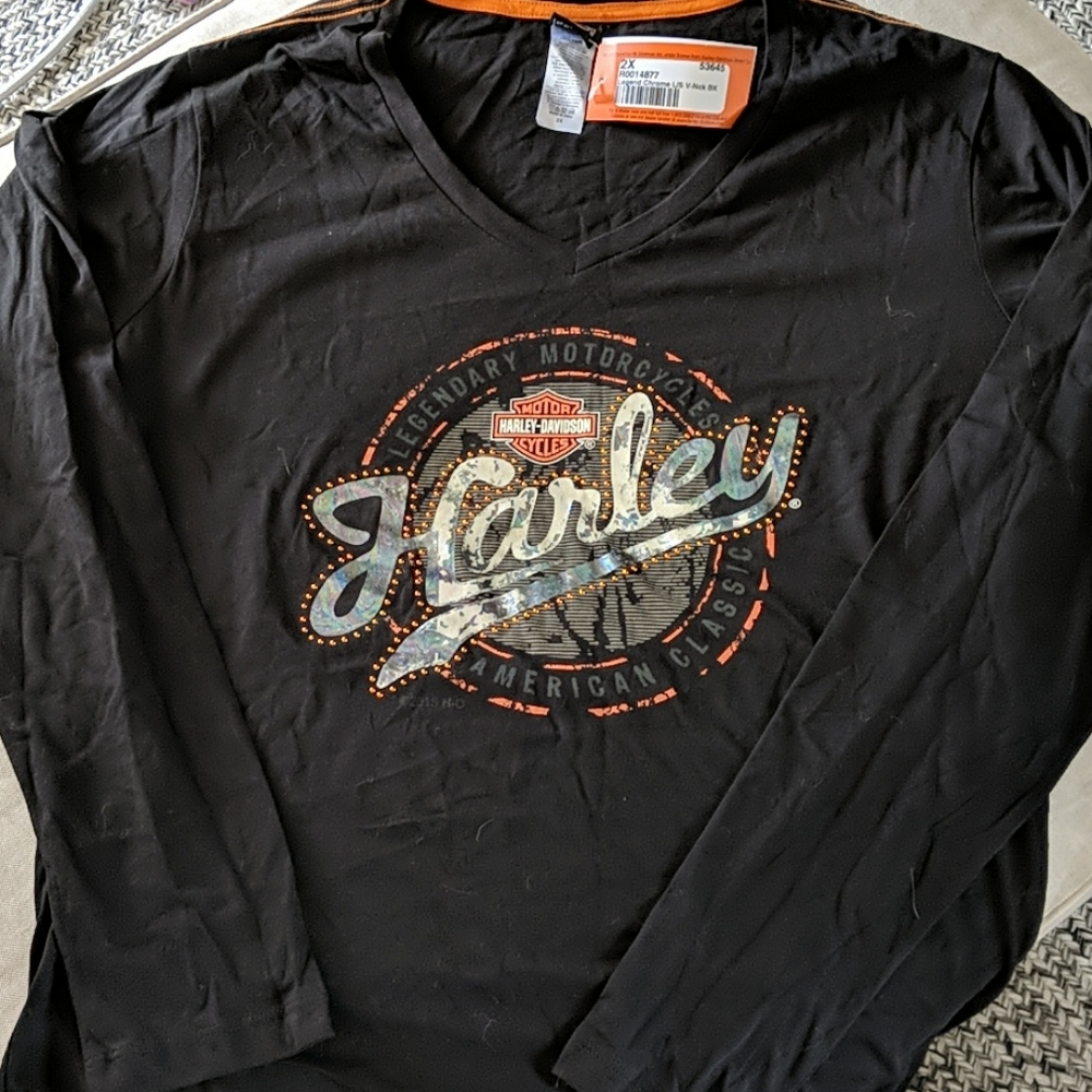 Long Sleeve Harley Davidson T-shirt